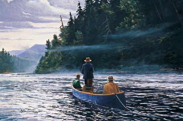 The Blue Canoe - Peter Corbin